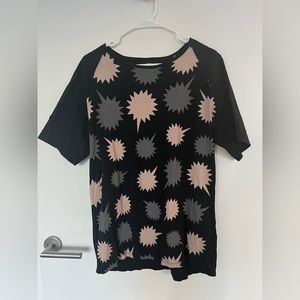 Diesel T-shirt black size L Men 100% cotton